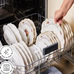 Best Forever Bone China Antique 24-Piece Dinner Set for 6 People, Multi See All Dinner Sets|Bone China Dinner Sets