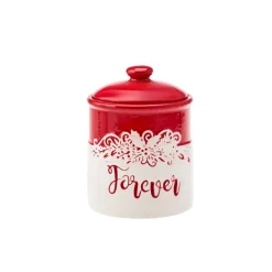 Discount Forever Ceramic Storage Jar, 550ml, Multi Storage Jars|Microwave Dishes & Bowls