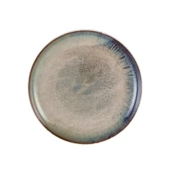 Clearance Galactic Reactive Glaze Dinner Plate, 27cm, White Multi Dinner Plates