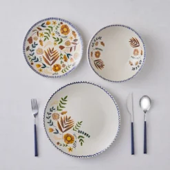 Hot Gardenya 18-Piece Stoneware Dinner Set for 6 People, Multi See All Dinner Sets|Stoneware Dinner Sets