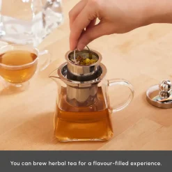 Discount Giza Borosilicate Glass Teapot Set, Transparent Turkish Coffee Pots|Turkish Teapots