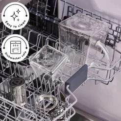 Discount Giza Borosilicate Glass Teapot Set, Transparent Turkish Coffee Pots|Turkish Teapots