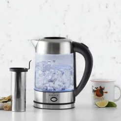 Hot Glass Herbal Tea Maker and Kettle, 1.7L, Inox Kettles