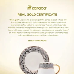 Clearance Globe 12-Piece Porcelain Espresso Turkish Coffee Cup Set for 6 People, 80ml, Multi Espresso & Turkish Coffee Cup Sets