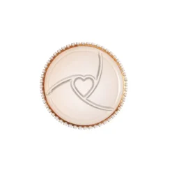 Best Glory Glass Heart Service Plate, 23cm, Dinner Plates