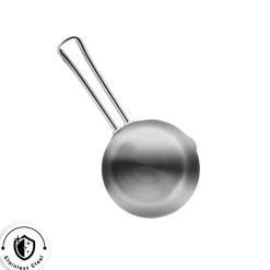 Best Grace Stainless Steel Induction Saucepan, 14cm, Silver Pans|Induction Cookware