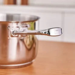 Best Grace Stainless Steel Induction Saucepan, 14cm, Silver Pans|Induction Cookware