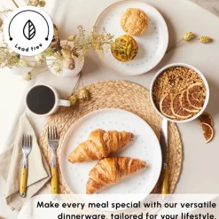 New Haag 16-Piece Stoneware Dinner Set for 4 People, Multi See All Dinner Sets|Stoneware Dinner Sets