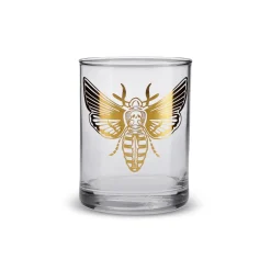 New Halloween Beetle Glass Tumbler Glass, 380ml, Transparent Tumbler Glasses
