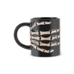 Discount Halloween Bones Ceramic Mug, 460ml, Multicolour Mugs