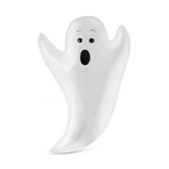 Discount Halloween Ghosts Ceramic Snack Bowl, 12cm, Black White Bowls