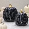Discount Halloween Led Light Trinket, 15cm, Black Gold Ornaments
