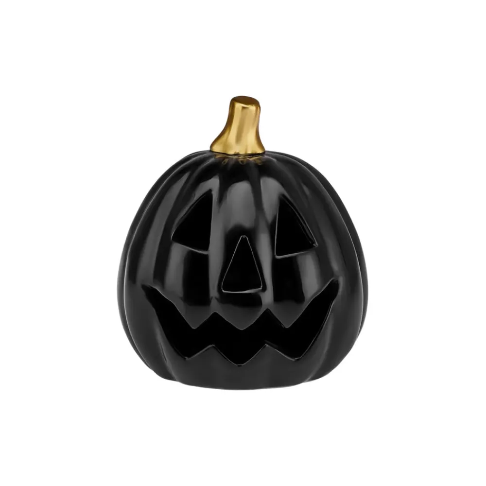 Discount Halloween Led Light Trinket, 15cm, Black Gold Ornaments