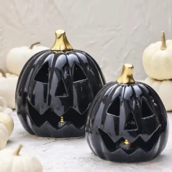 Sale Halloween Led Light Trinket, 20cm, Black Gold Ornaments