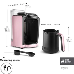 New Hatır Aqua Turkish Coffee Maker, 735W, Turkish Coffee Maker