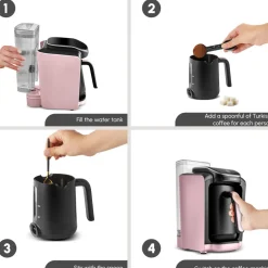 New Hatır Aqua Turkish Coffee Maker, 735W, Turkish Coffee Maker