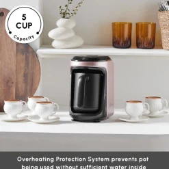 Online Hatır Hüps Turkish Coffee Maker and Milk Steamer, 535W, Coffee Machines