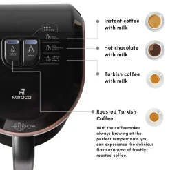 Online Hatır Hüps Turkish Coffee Maker and Milk Steamer, 535W, Coffee Machines