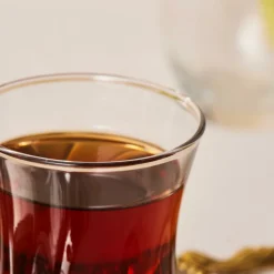 Clearance Heybeli 6-Piece Tea Glass Set for 6 People, 170ml Turkish Tea Sets