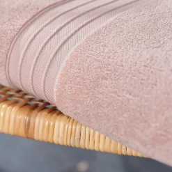 Home 100% Turkish Cotton Bath Towel, 85cmx150cm, Pink Towels