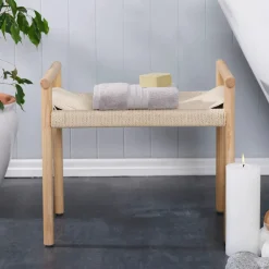 Hot Home 100% Turkish Cotton Hand Towel, 50cmx90cm, Grey Towels