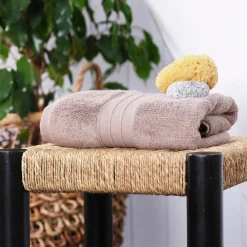 Sale Home 100% Turkish Cotton Hand Towel, 50cmx90cm, Grey Towels