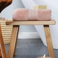 Sale Home 100% Turkish Cotton Hand Towel, 50cmx90cm, Pink Towels