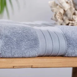 Clearance Home 100% Turkish Cotton Bath Towel, 85cmx150cm, Blue Towels