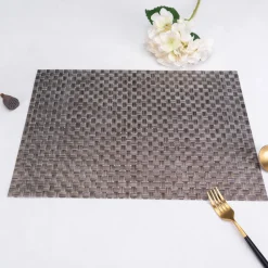 Outlet Home Baldwin 2-Piece American Placemat, 30x45cm, Copper Placemats