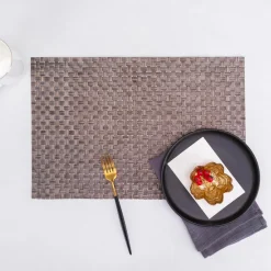 Outlet Home Baldwin 2-Piece American Placemat, 30x45cm, Copper Placemats