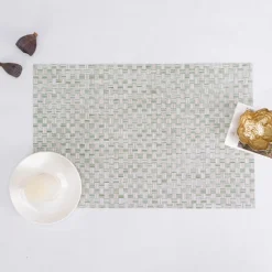 Discount Home Baldwin 2-Piece American Placemat, 30x45cm, Green Placemats