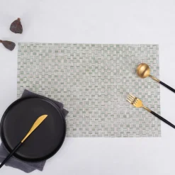 Discount Home Baldwin 2-Piece American Placemat, 30x45cm, Green Placemats