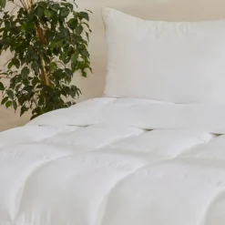 Best Home Basic Microfiber Duvet Cover, 200x200cm, Offwhite Duvet Cover Sets