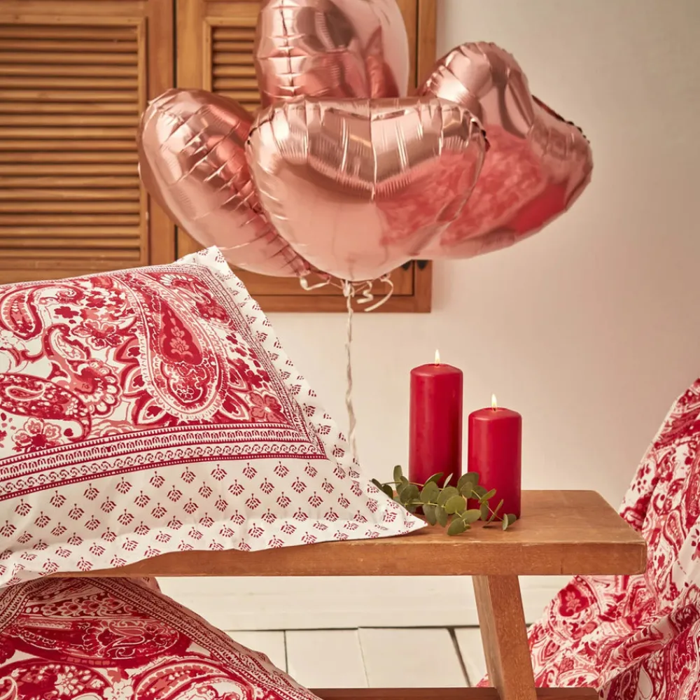 Online Home Bellance 100% Turkish Cotton Duvet Cover Set with Bed Sheet, Double, Multi Duvet Cover Sets