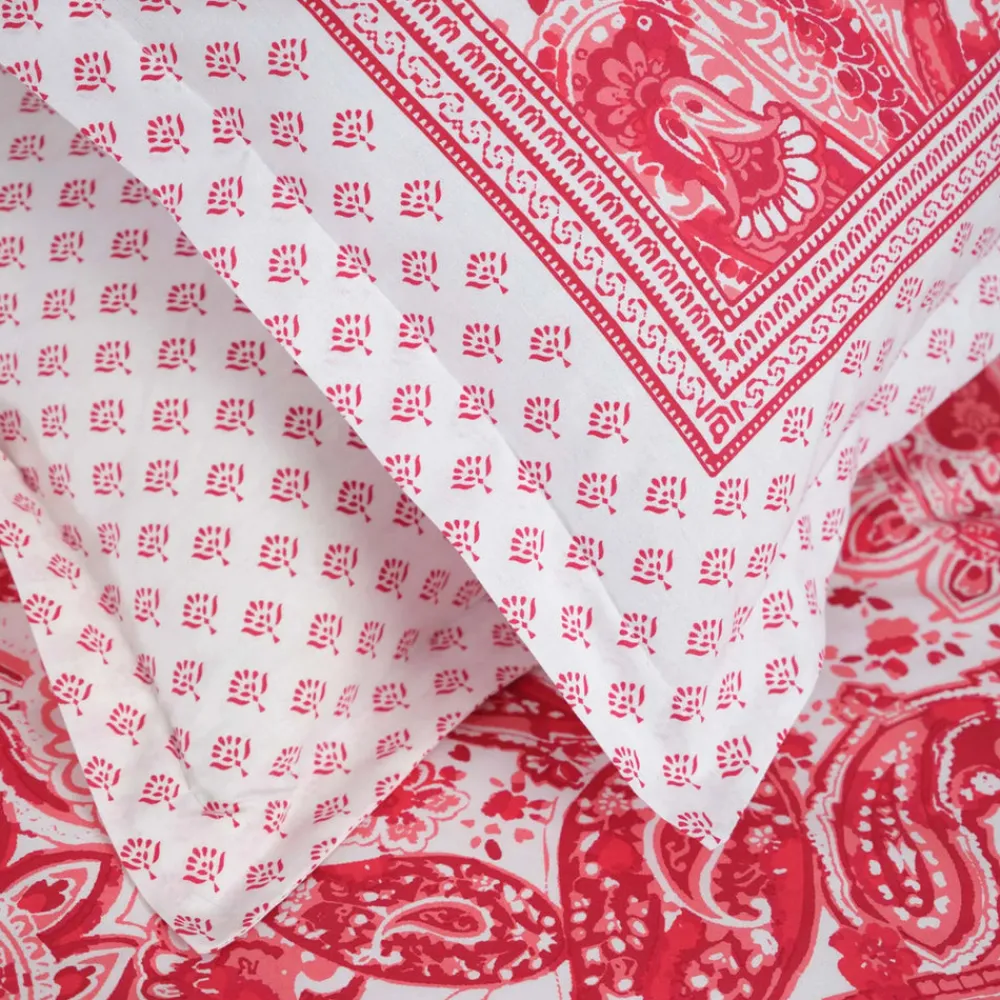 Online Home Bellance 100% Turkish Cotton Duvet Cover Set with Bed Sheet, Double, Multi Duvet Cover Sets