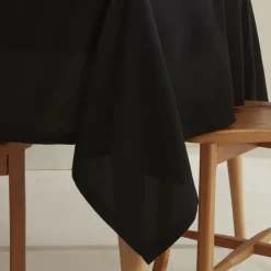 New Home Belle Tablecloth, 140x200cm, Black Tablecloths