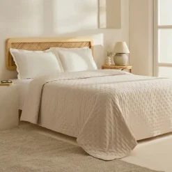 Outlet Home Breezy Bedspread, Single, Beige Bedspreads