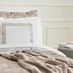 Hot Home Bride Coll Bianca Bedding Set, Double, Stone Bedding Sets
