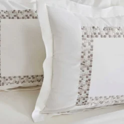 Hot Home Bride Coll Bianca Bedding Set, Double, Stone Bedding Sets