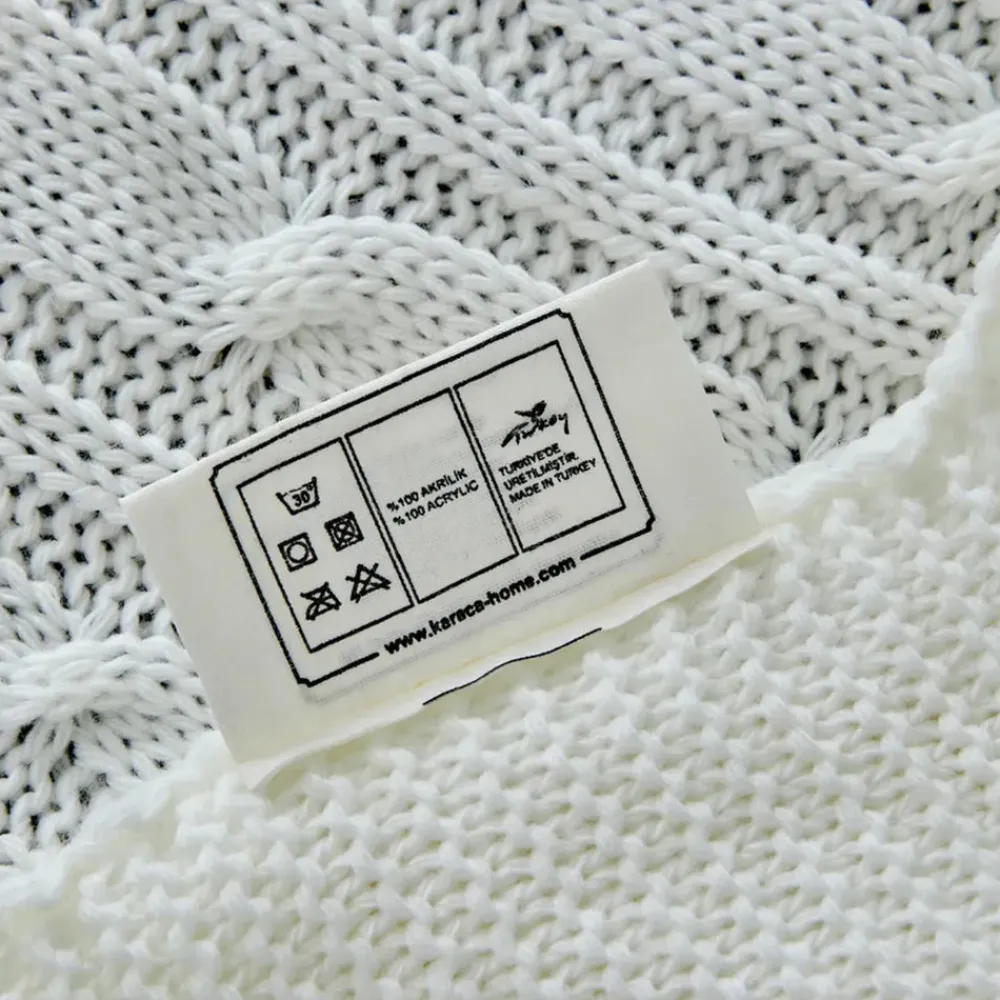 Sale Home Cable Knit Throw, 130cmx170cm, Color Throws & Blankets