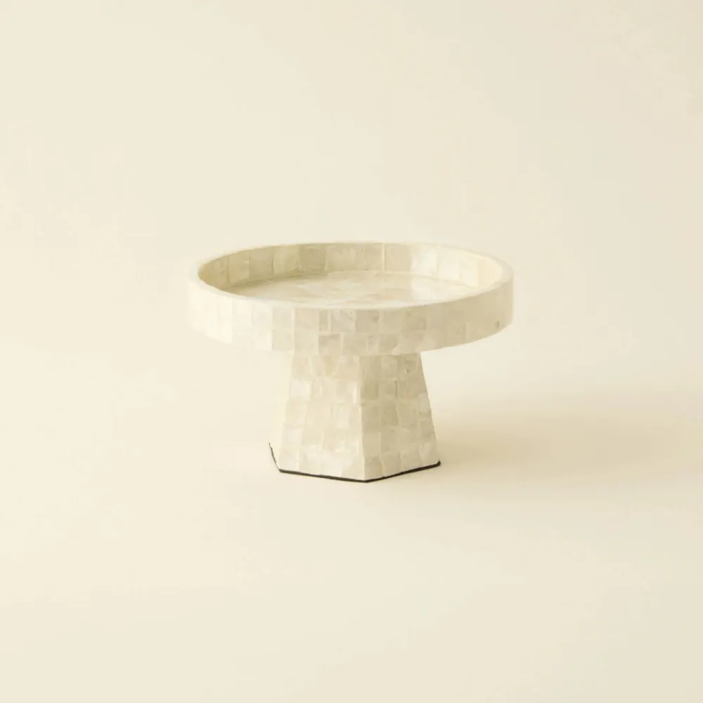 New Carrie Decorative Plate, 22cm, White Decorative Plates