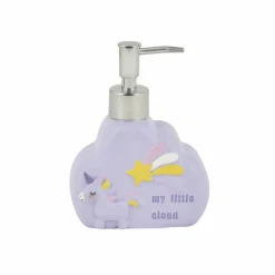 Best Home Cloud Children Liquid Soap Pump, 10cmx9cmx15cm, Purple Bath Accessories