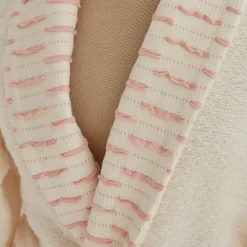 Sale Home Dena 5-Piece 100% Turkish Cotton Family Bathroom Set, Offwhite Bathrobes