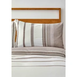 Sale Home Dobby Woven Duvet Cover Set, Double, White Duvet Cover Sets