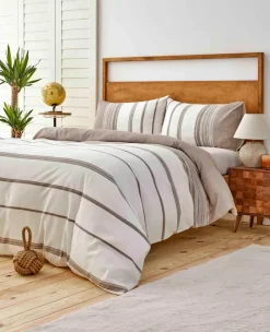 Discount Home Dobby Woven Duvet Cover Set, Super King, White Duvet Cover Sets