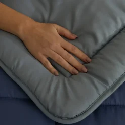 New Home Double Face Duvet Cover, 155x220cm, Blue-Mint Duvet Cover Sets