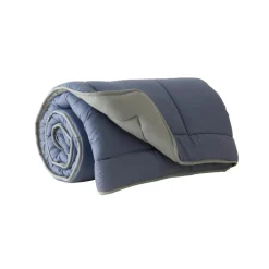 New Home Double Face Duvet Cover, 155x220cm, Blue-Mint Duvet Cover Sets