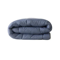 New Home Double Face Duvet Cover, 155x220cm, Blue-Mint Duvet Cover Sets