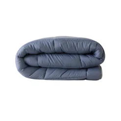 Hot Home Double Face Duvet Cover, 135x200cm, Blue-Mint Duvet Cover Sets