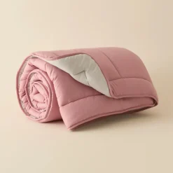 Best Home Double Face Duvet Cover, 135x200cm, -Light Grey Duvet Cover Sets